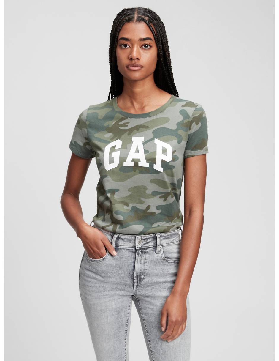 Playera manga corta cuello redondo para mujer Playera manga corta cuello redondo para mujer