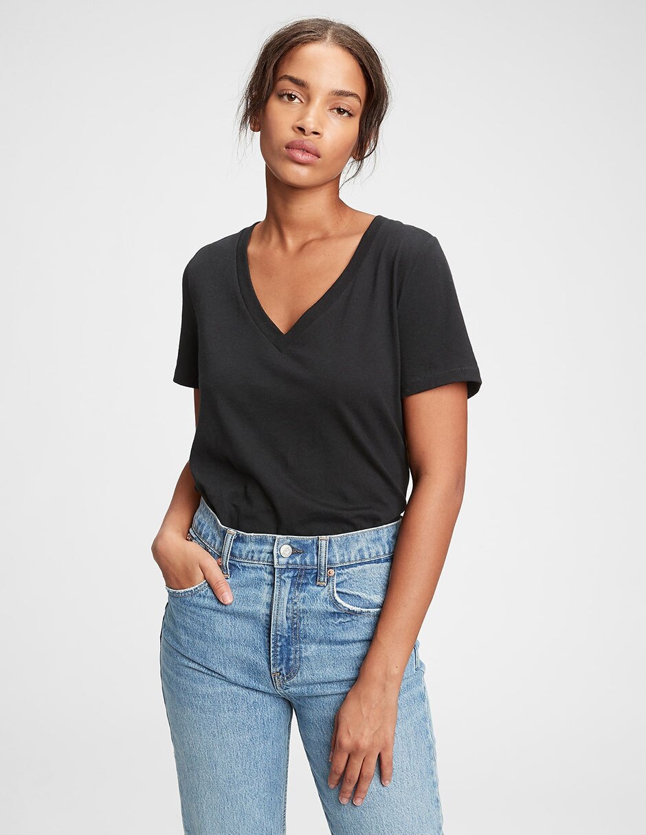 Playera manga regular mujer Playera manga regular mujer