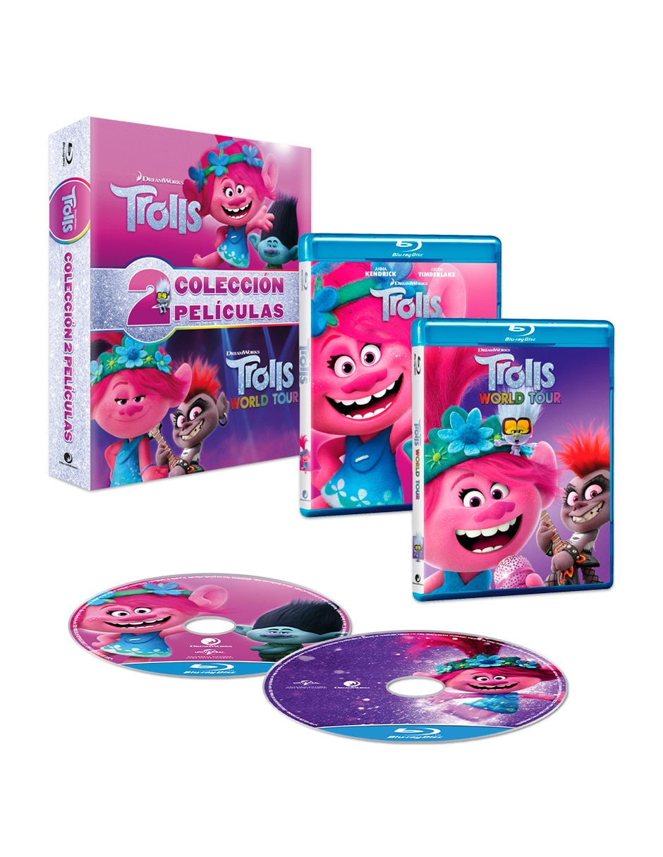 Colección 2 Películas: Trolls Blu-ray