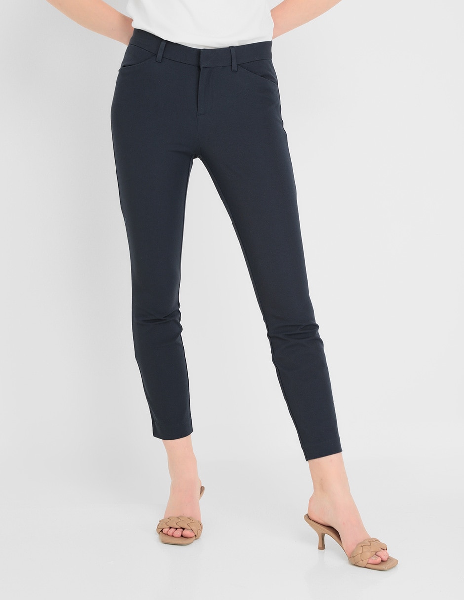 Pantalón capri skinny para mujer