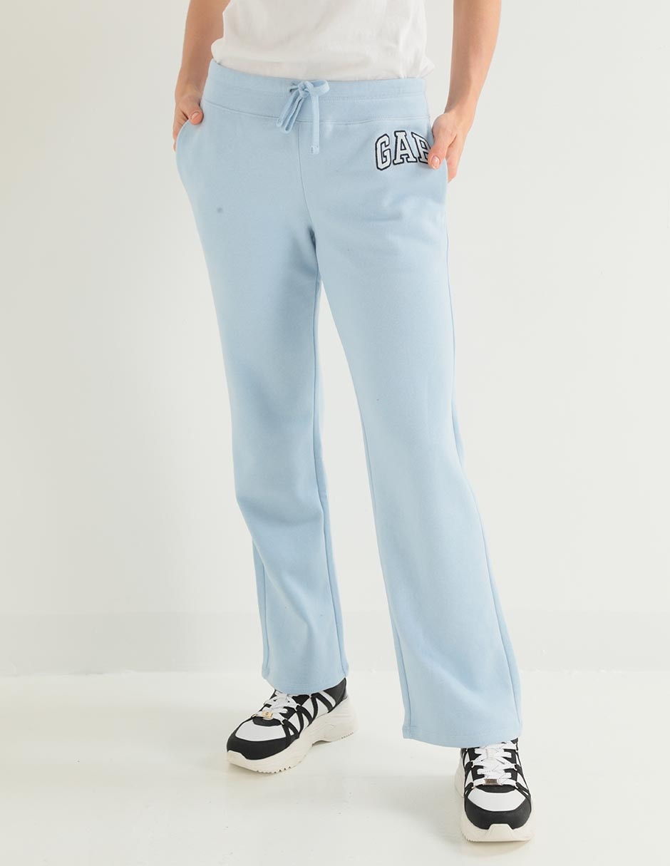 Pants straight con jareta para mujer
