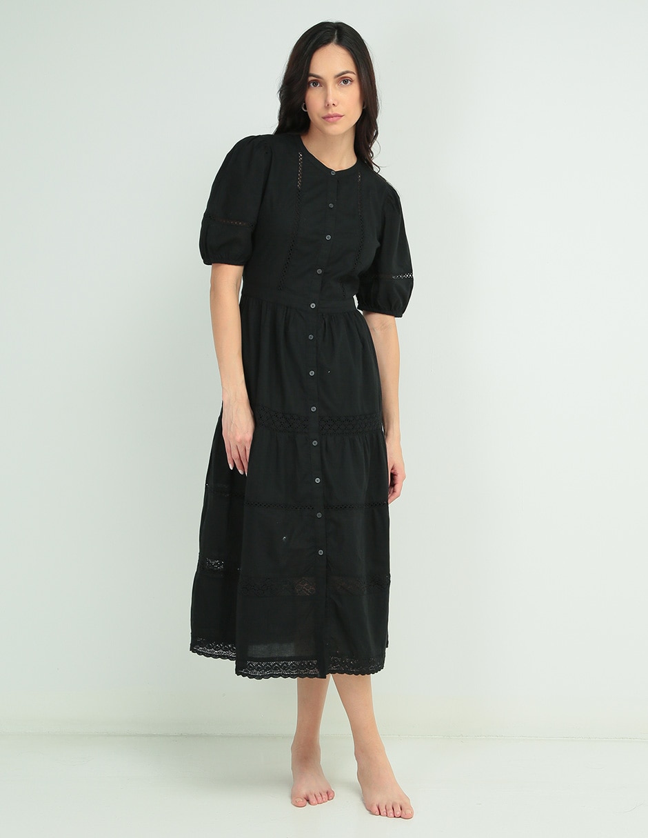 Vestido crop casual para mujer