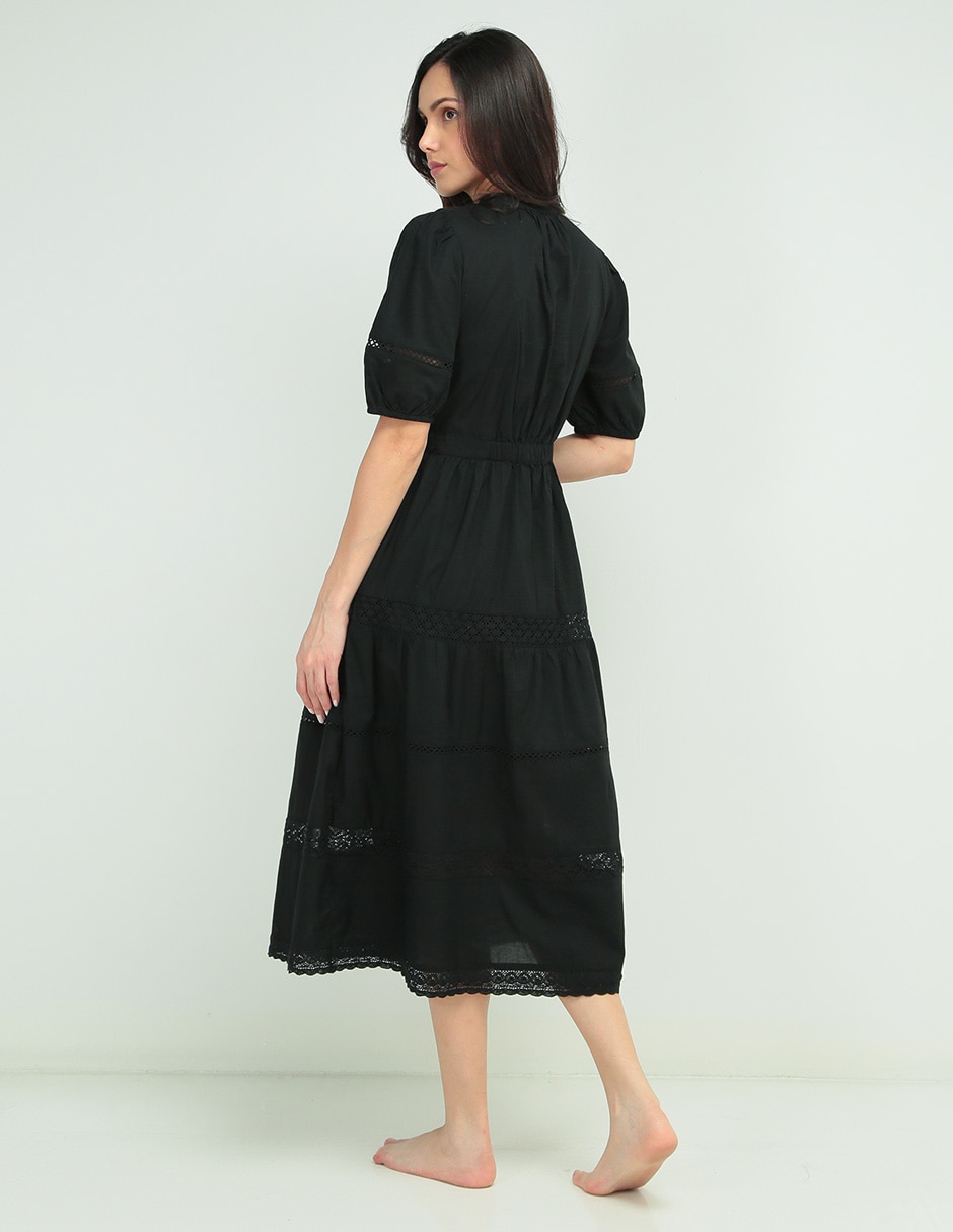 Vestido crop casual para mujer