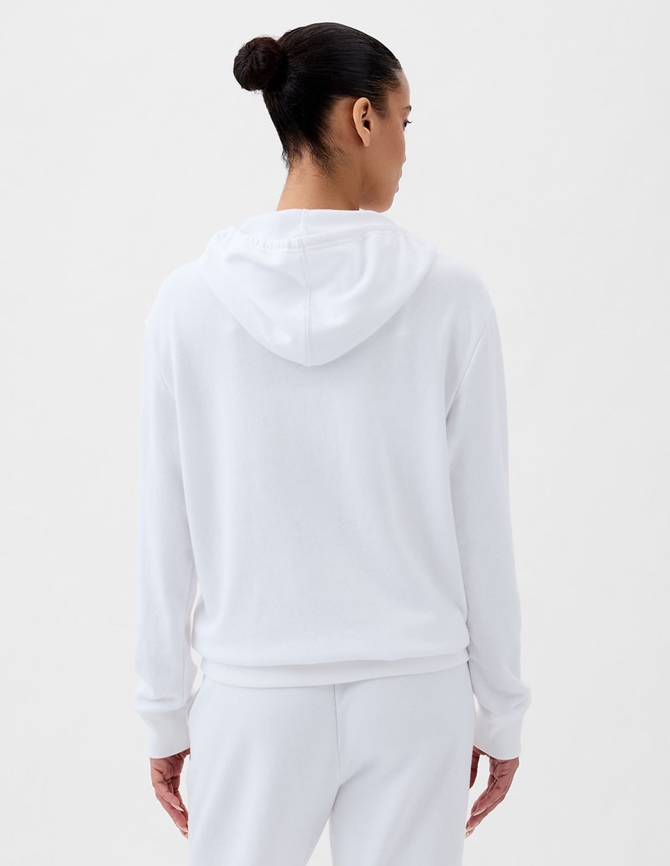 Sudadera con capucha y bolsa para mujer 2