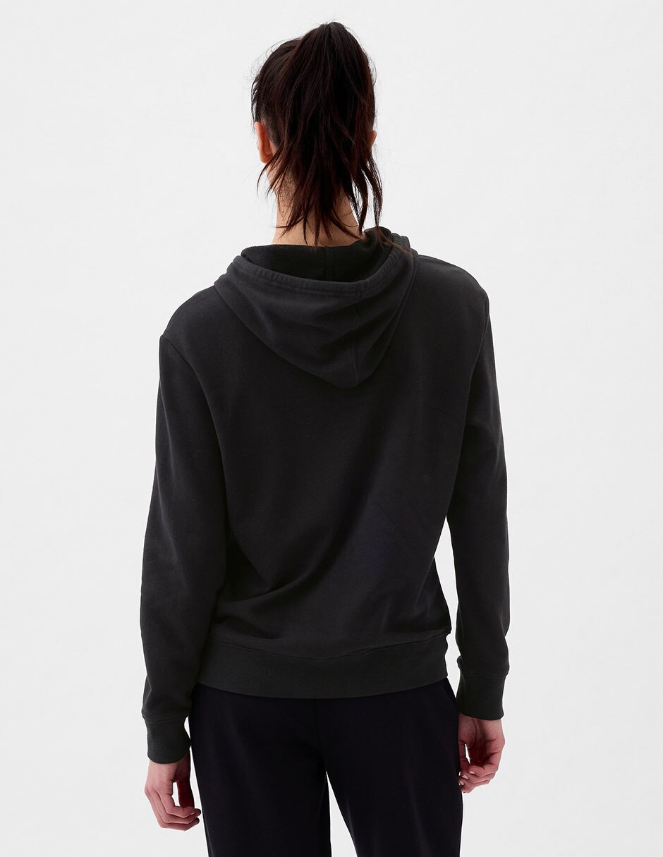 Sudadera con capucha y bolsa para mujer 2