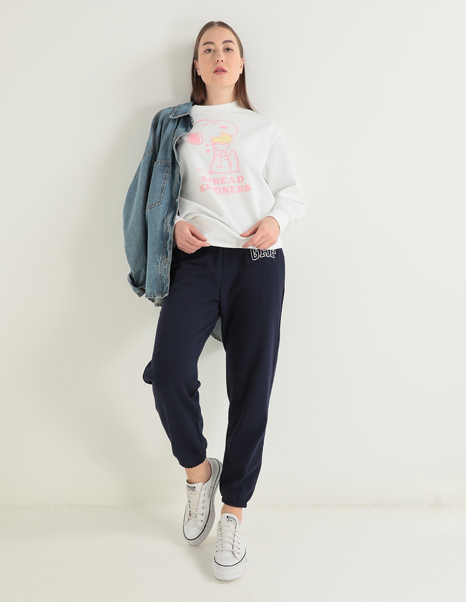 Pants regular con jareta para mujer 3