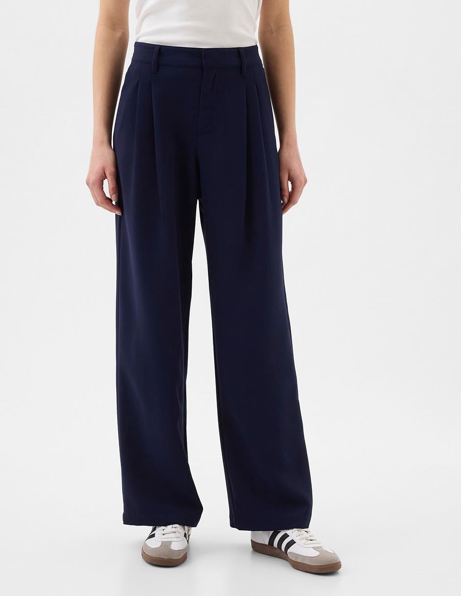 Pantalón relaxed wide leg para mujer Pantalón relaxed wide leg para mujer