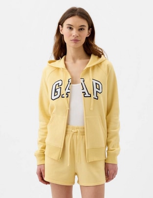 Sudadera con capucha y bolsa para mujer