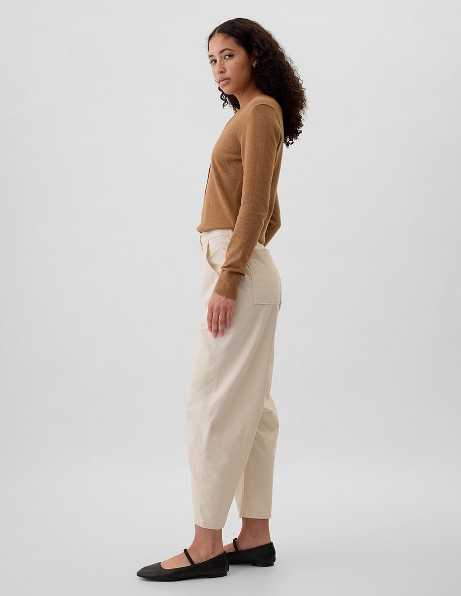 Pantalón relaxed straight para mujer
