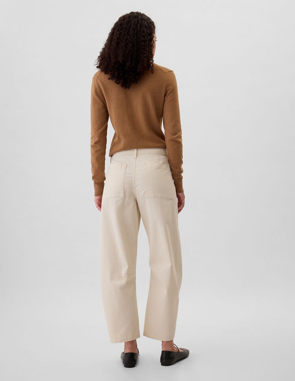Pantalón relaxed straight para mujer