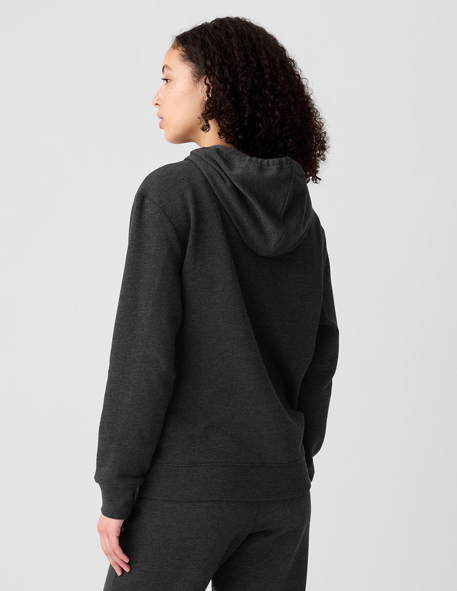 Sudadera con capucha y bolsa para mujer