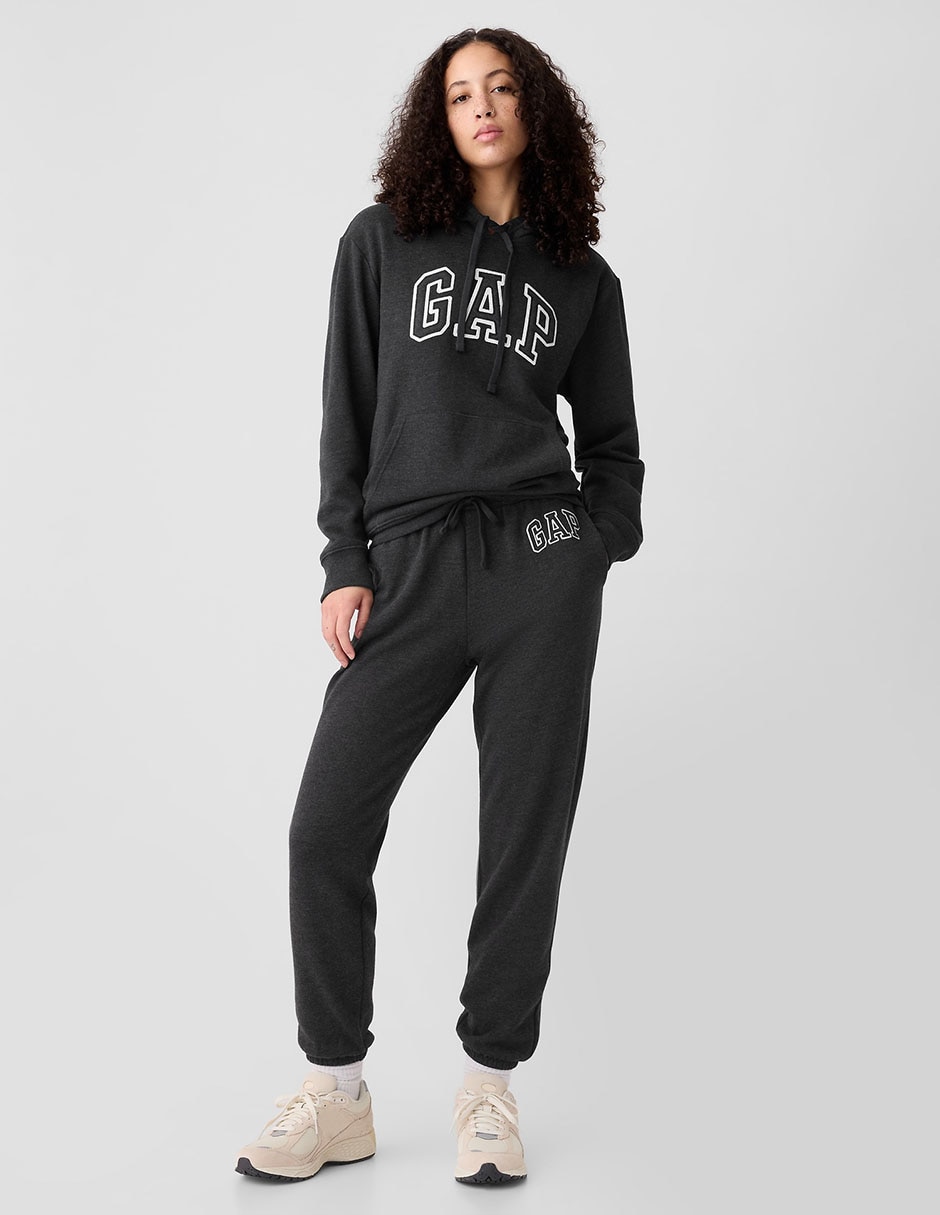 Sudadera con capucha y bolsa para mujer