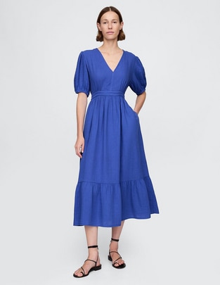 Vestido midi casual para mujer