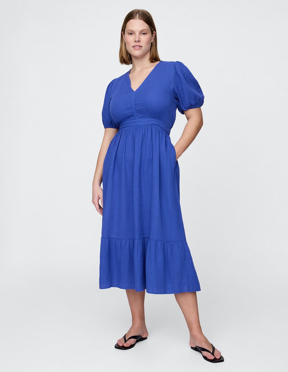 Vestido midi casual para mujer