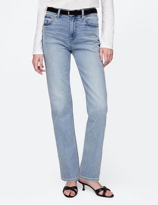 Jeans straight para mujer