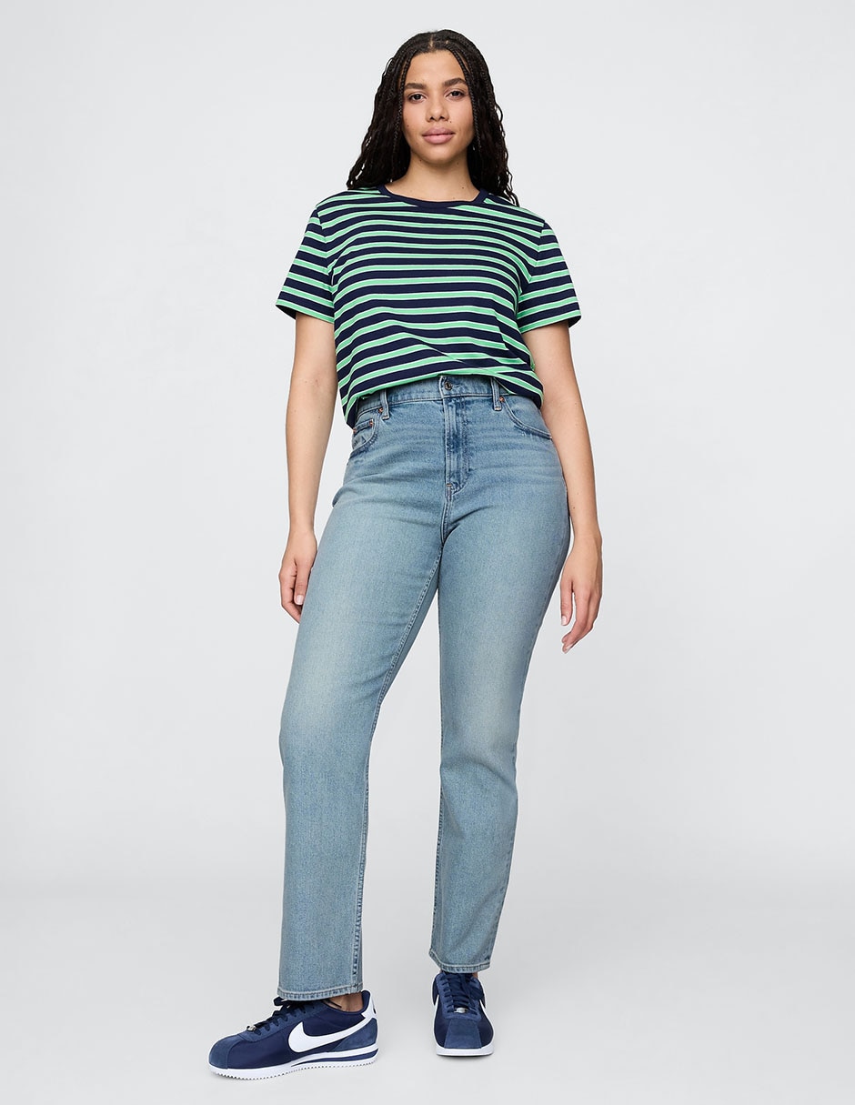 Jeans straight para mujer