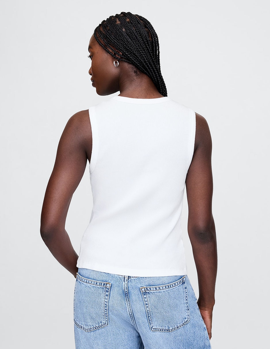Playera tank cuello redondo mujer 4