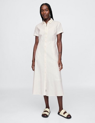 Vestido midi casual para mujer