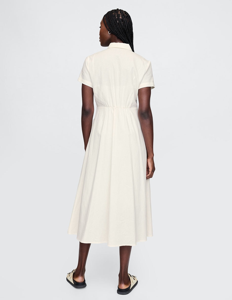 Vestido midi casual para mujer