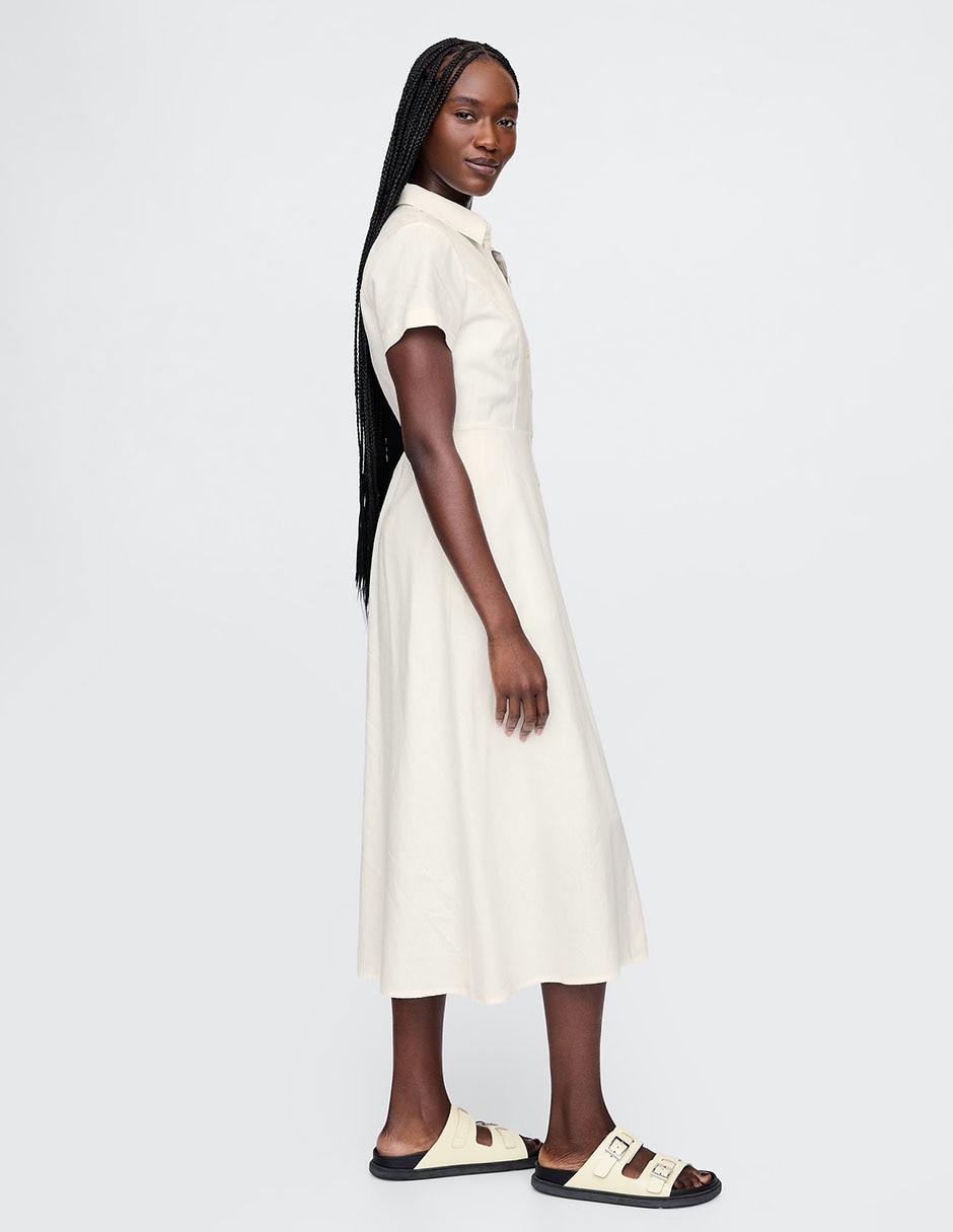 Vestido midi casual para mujer