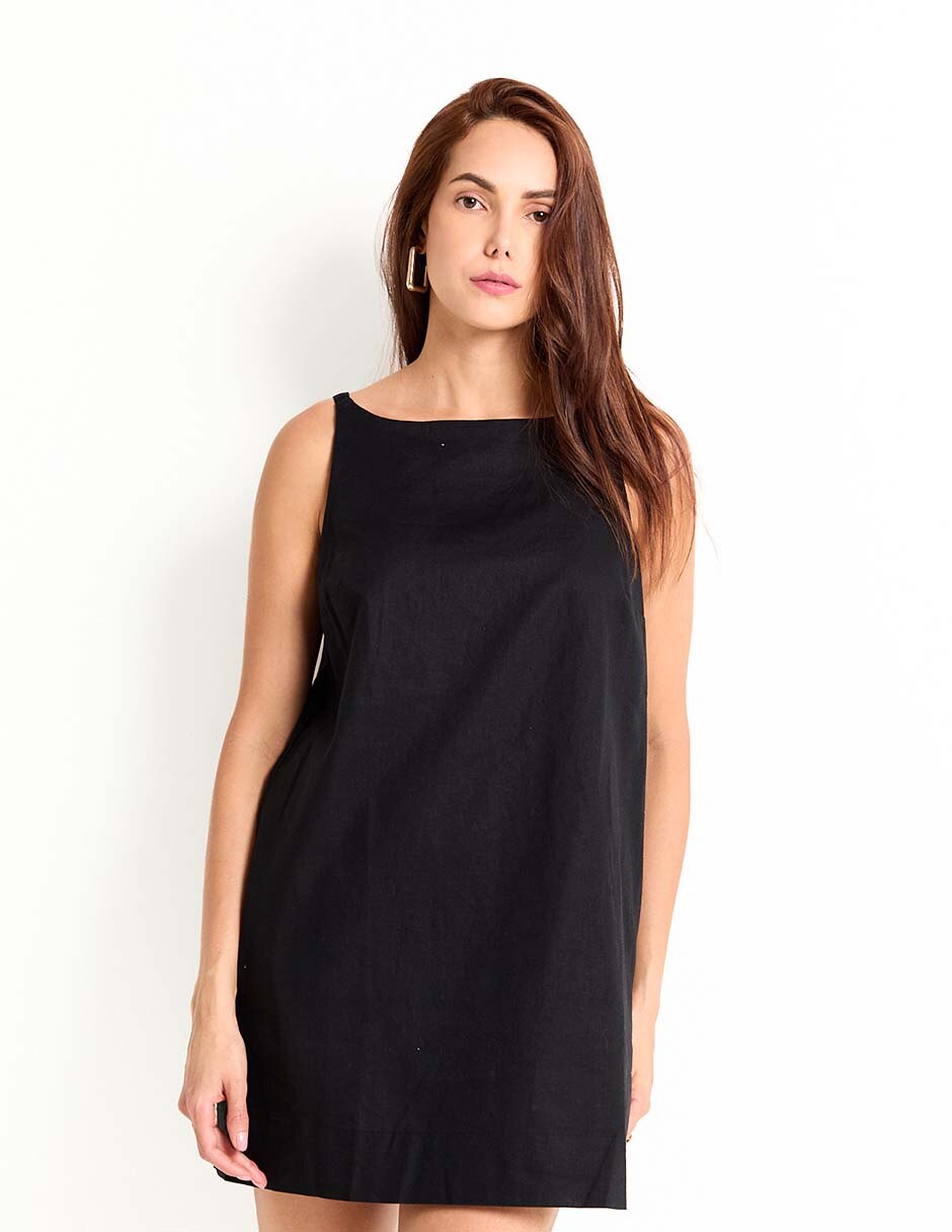 Vestido corto casual para mujer