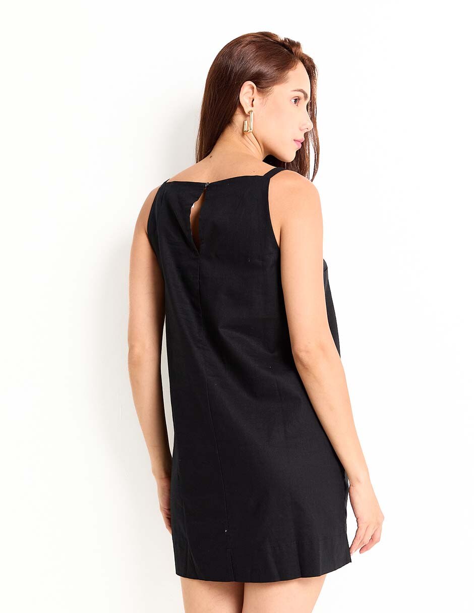 Vestido corto casual para mujer