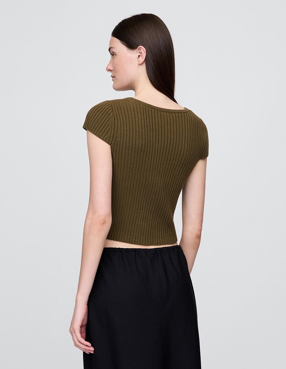 Blusa Morethanangels manga larga para mujer