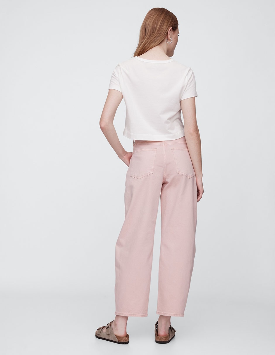 Jeans barrel para mujer 3