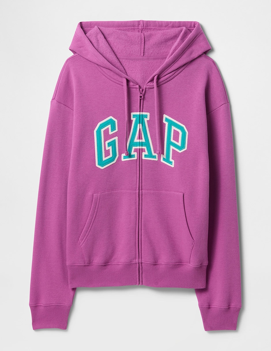 Sudadera con capucha y bolsa para mujer 5