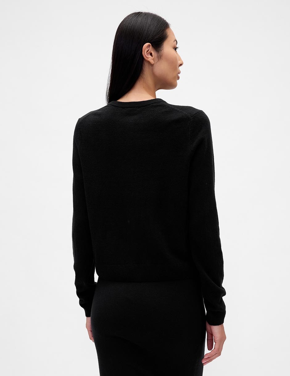 Suéter cuello redondo para mujer 3