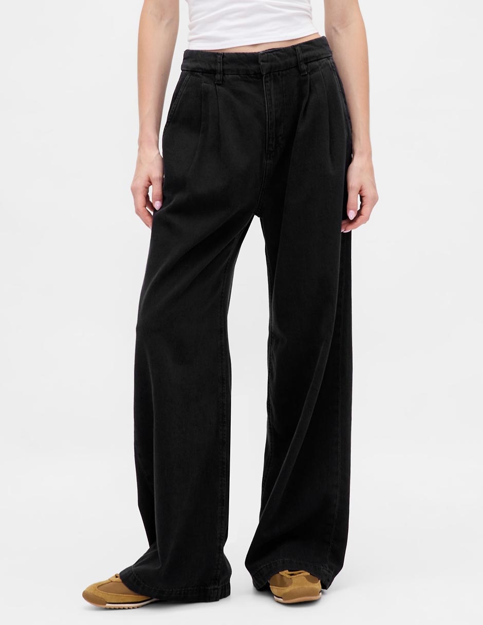 Pantalón relaxed wide leg para mujer 5