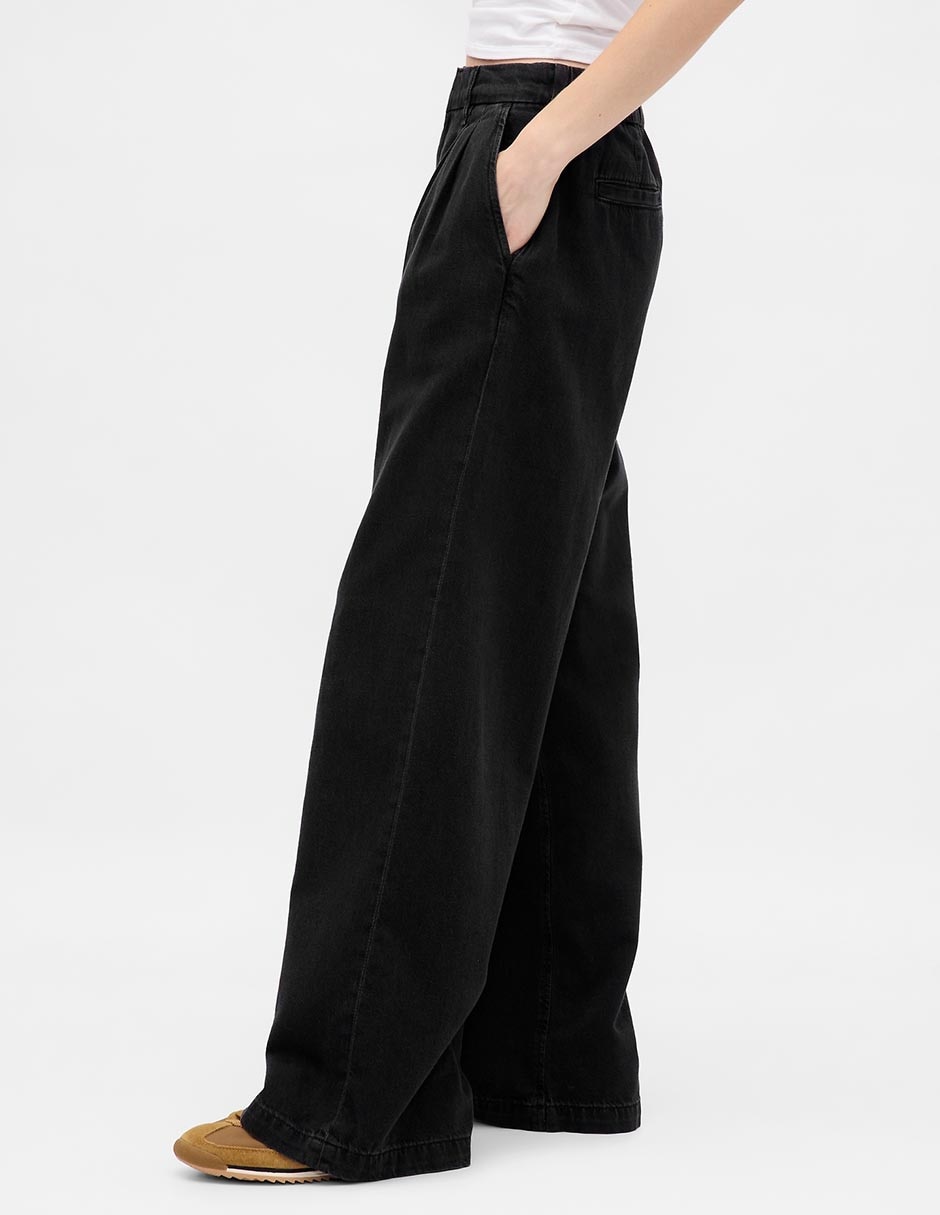 Pantalón relaxed wide leg para mujer 4