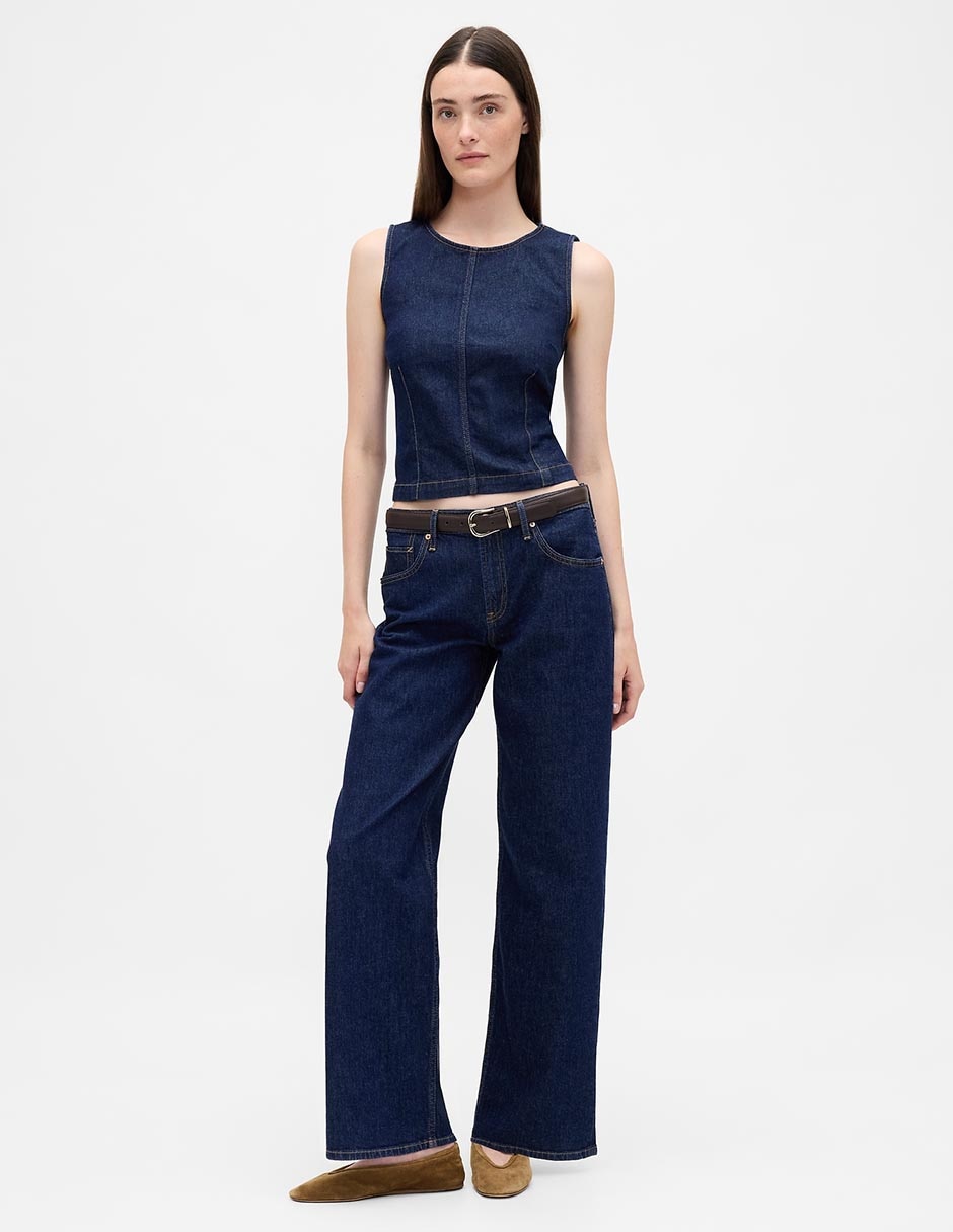 Jeans straight para mujer