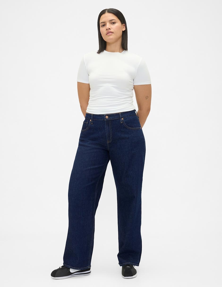 Jeans straight para mujer