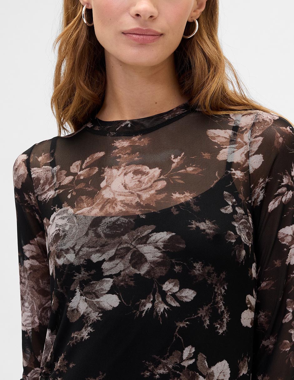 Vestido crop casual para mujer