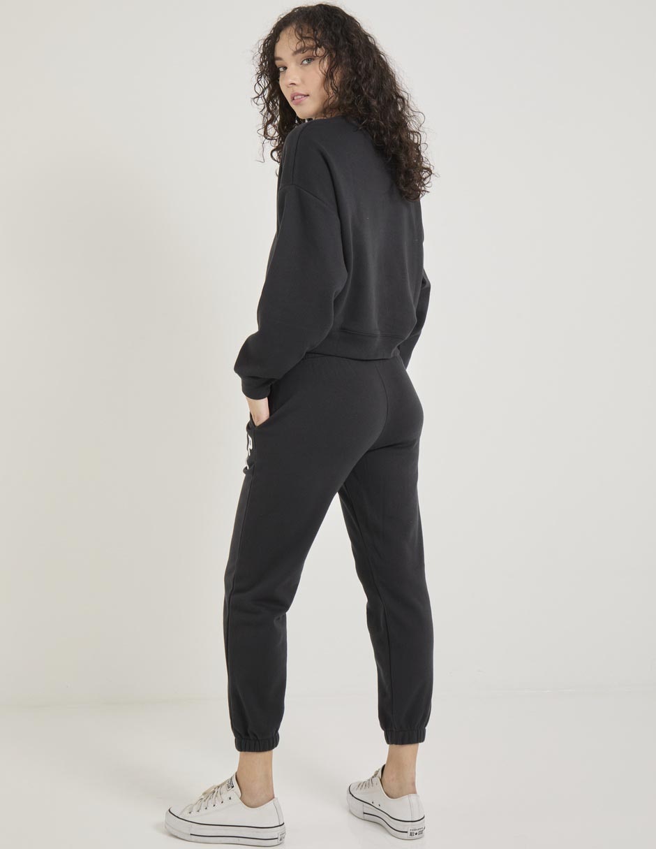 Pants slim con agujeta para mujer