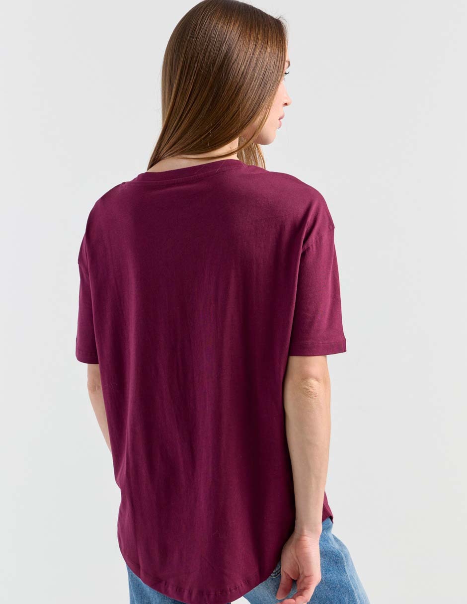 Playera manga corta cuello redondo mujer 2