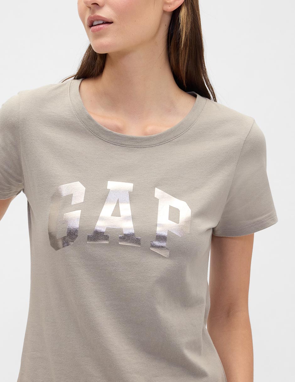 Playera manga corta cuello redondo para mujer 3
