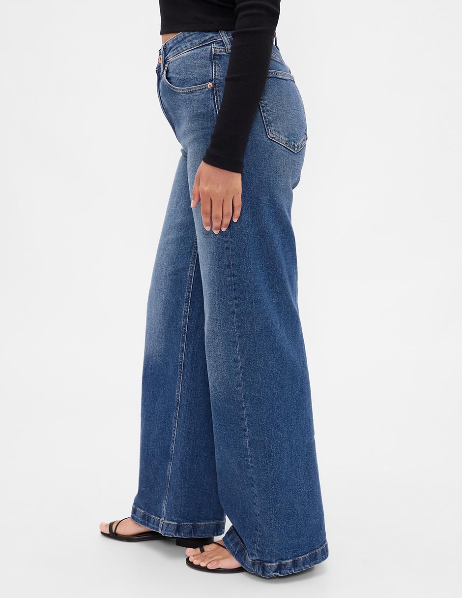 Jeans amplio para mujer