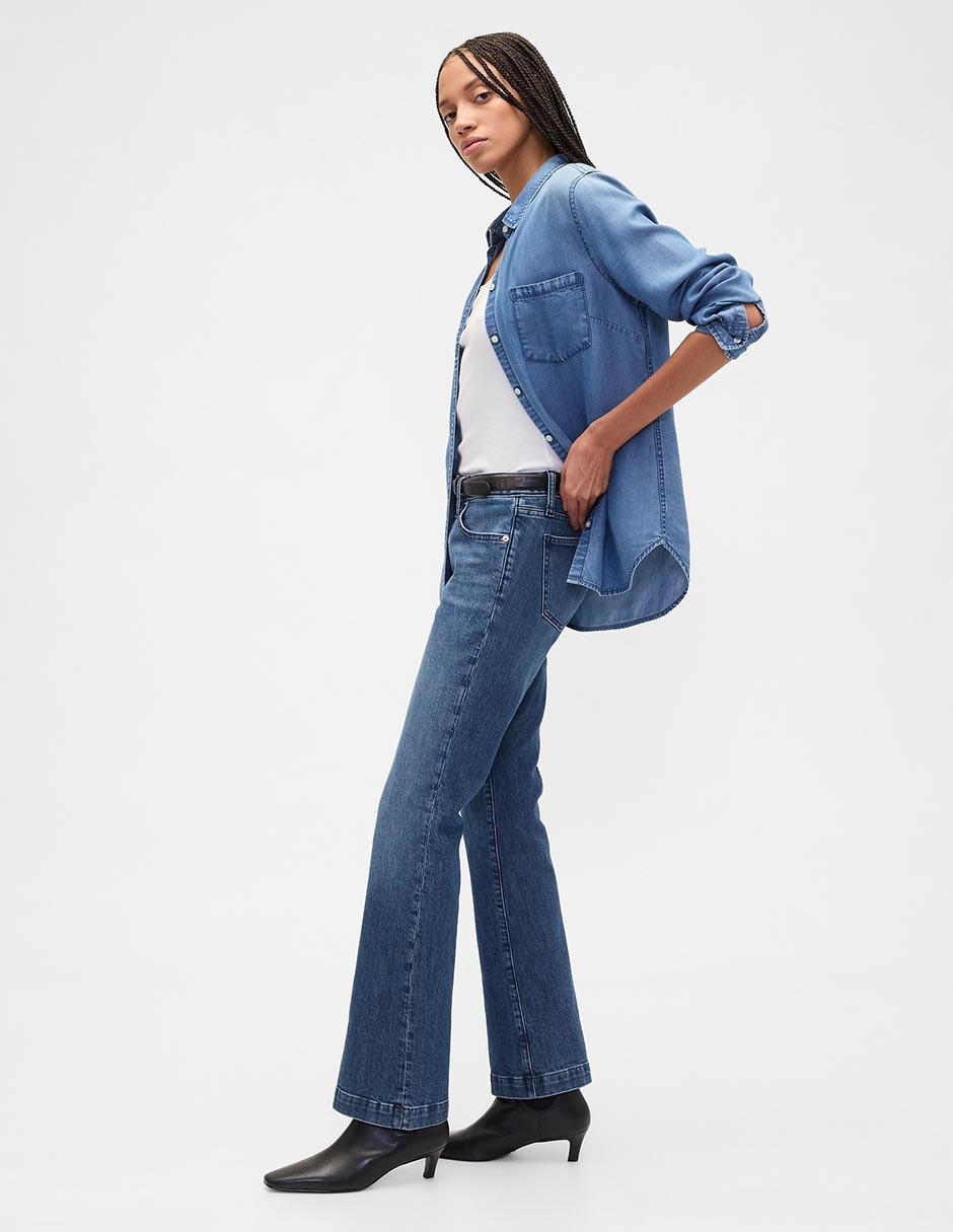 Jeans boot para mujer