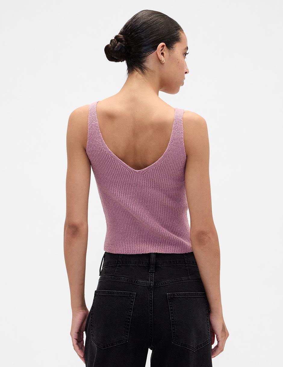 Playera cuello V para mujer 2