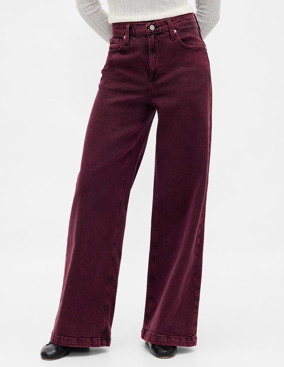 Jeans relaxed amplio para mujer 2
