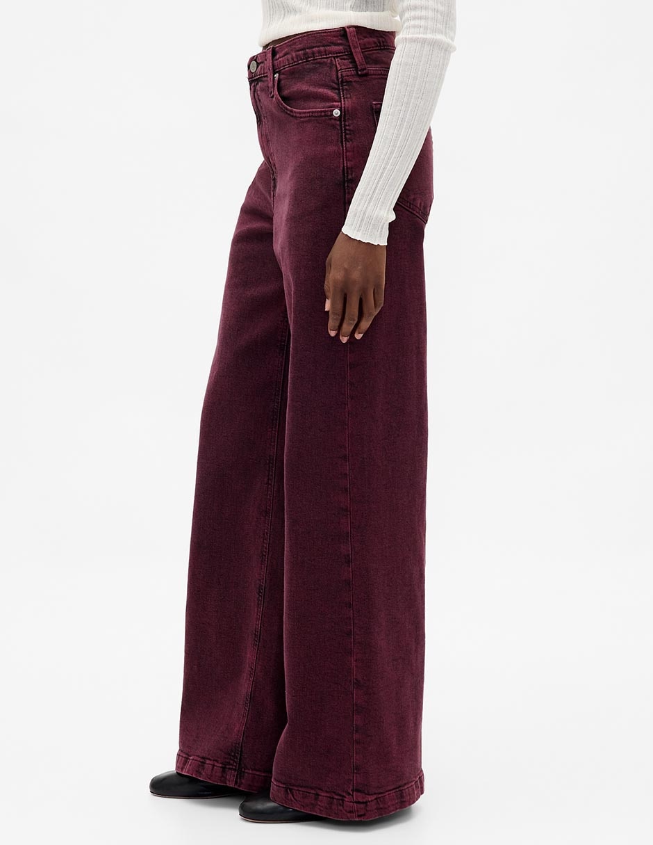Jeans relaxed amplio para mujer 3