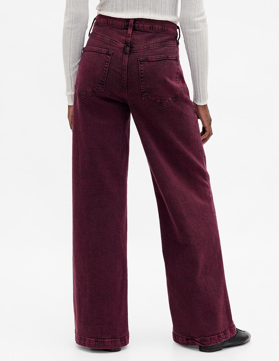 Jeans relaxed amplio para mujer 4