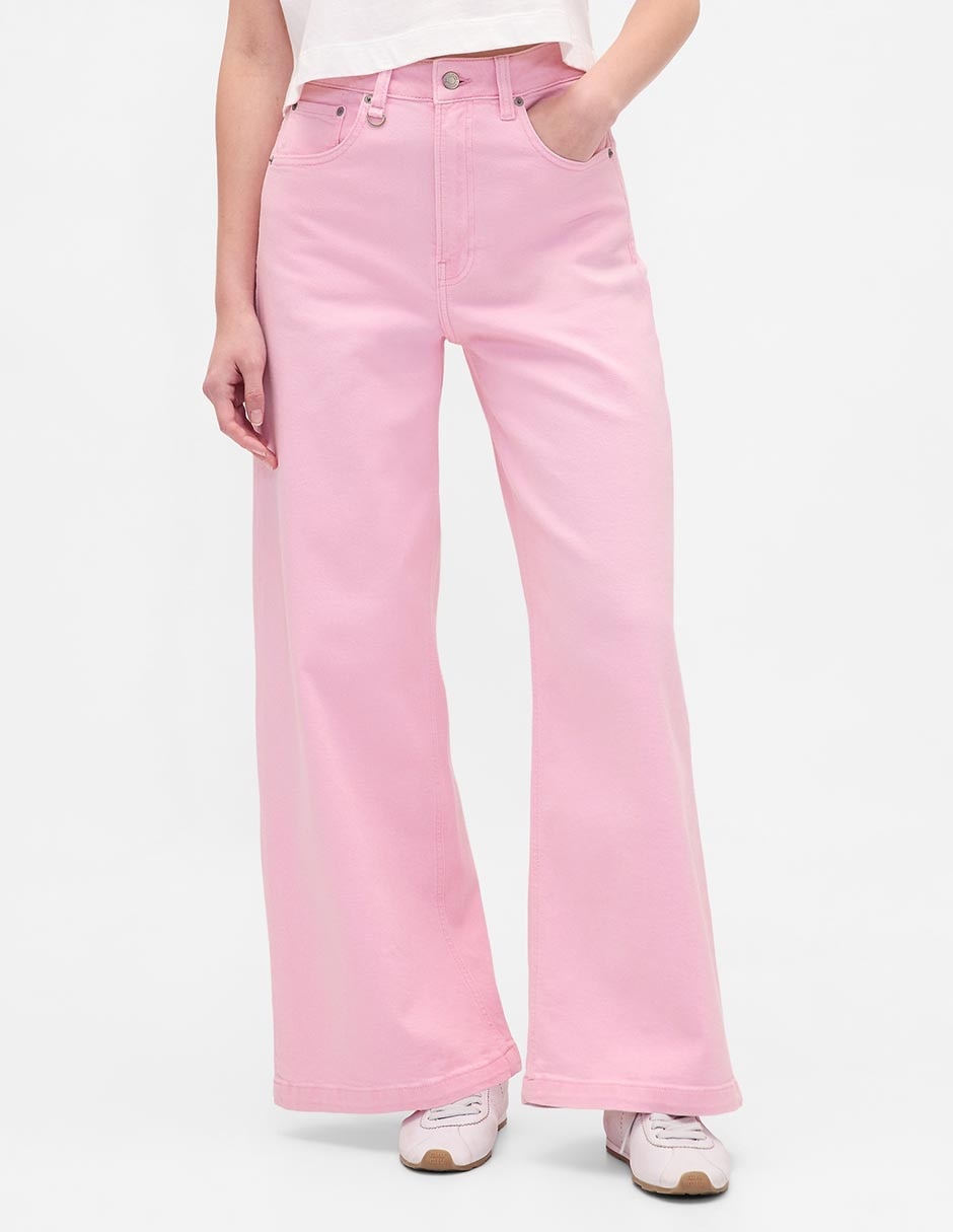Jeans wide leg para mujer