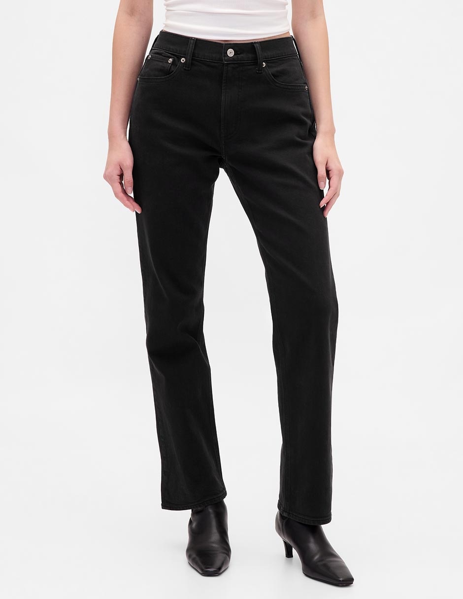 Jeans straight para mujer 5