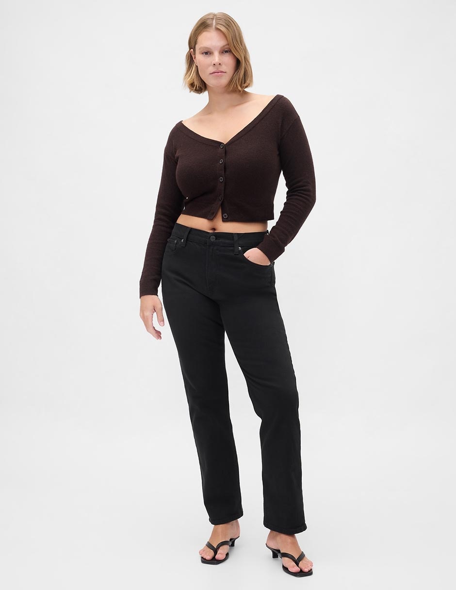 Jeans straight para mujer