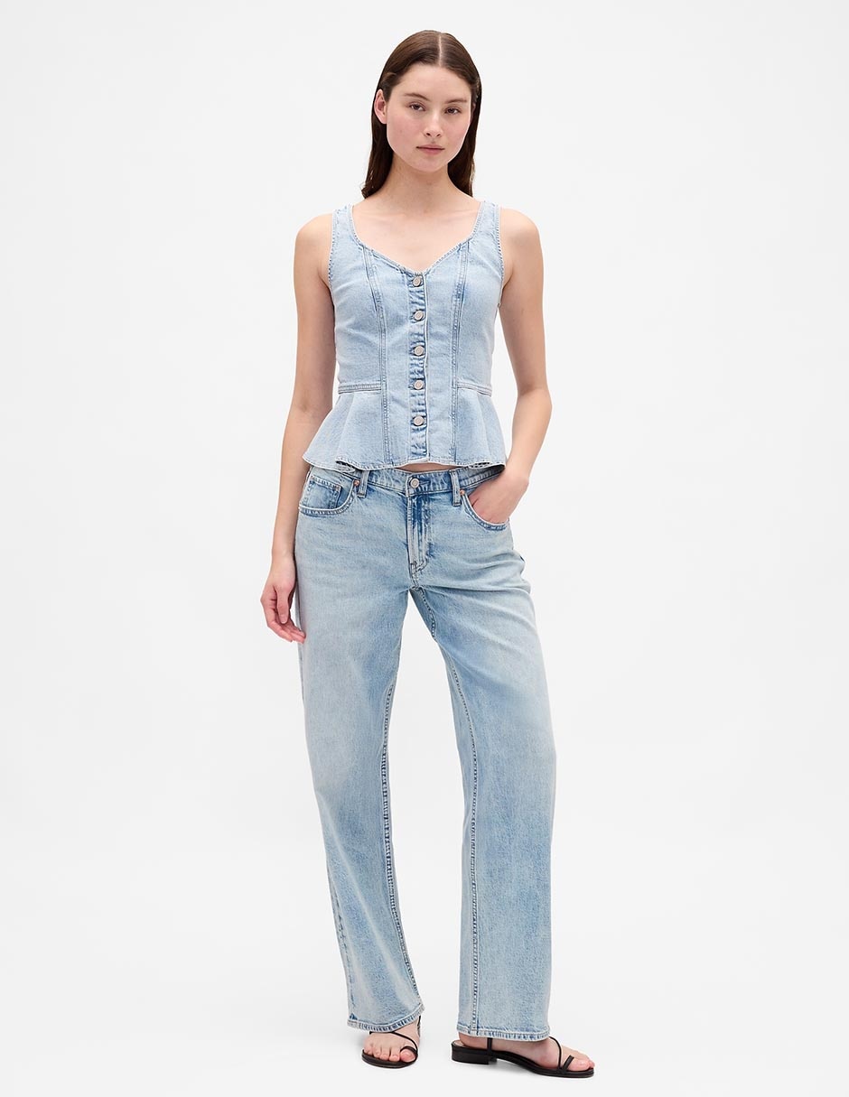 Jeans loose para mujer