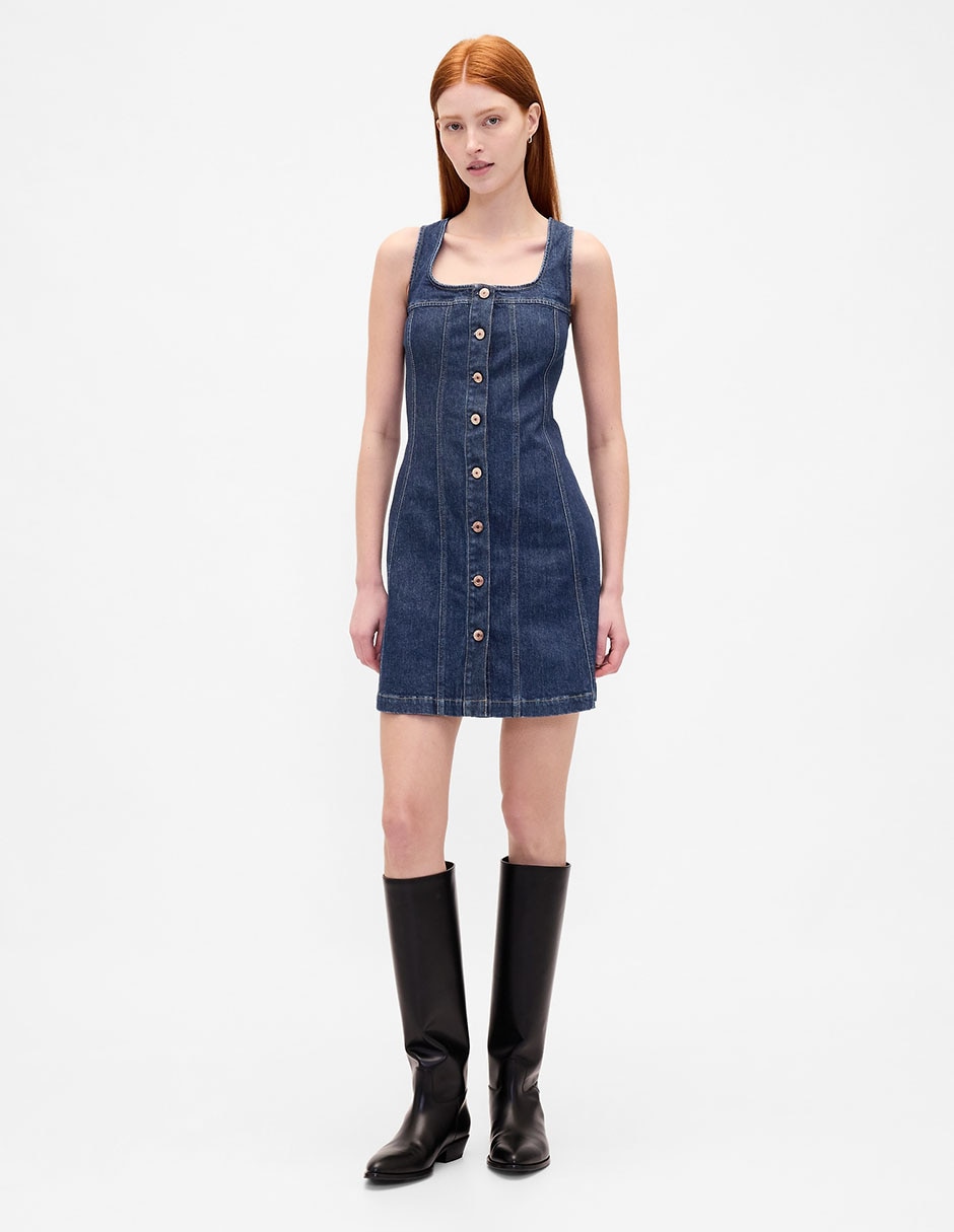 Vestido corto casual para mujer