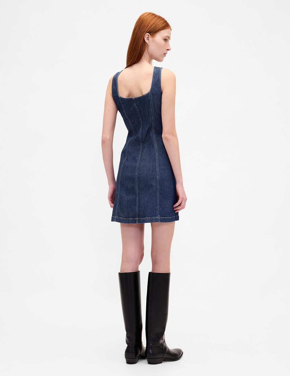 Vestido corto casual para mujer